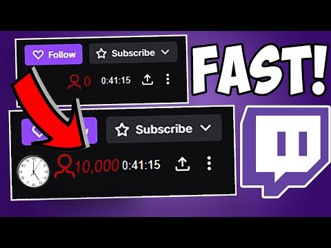 Screen showing Twitch growth metrics